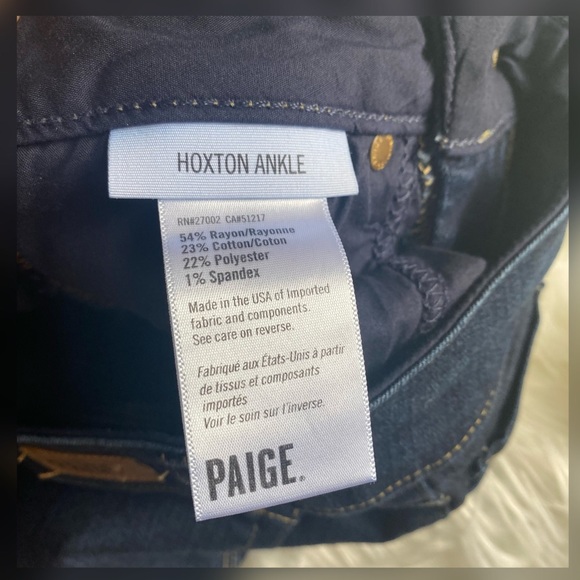 Paige Women's "Hoxton Ankle" Jeans size 25 - Picture 8 of 8